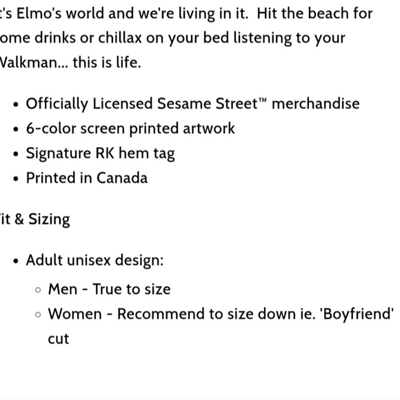 Elmos world shirt from retrokid - Picture 5 of 5